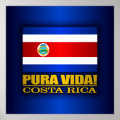 Pura Vida! Costa Rica ポスター (正面)