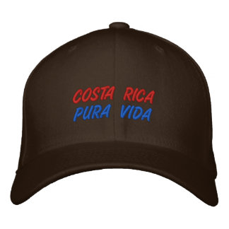 PURA VIDA COSTA RICA 刺繍入りキャップ