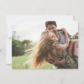 Pura Vida Costa Rica Beach Photo Wedding セーブザデート (裏面)