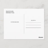 Pura Vida Costa Rica Beach Souvenir Postcard ポストカード (裏面)