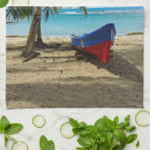 Pura Vida inコスタリカ – 中央アメリカ キッチンタオル (折り畳み)