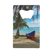 Pura Vida inコスタリカ – 中央アメリカ クレジットカード栓抜き (裏面)