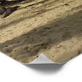 Pura Vida inコスタリカ – 中央アメリカ ポスター (角)