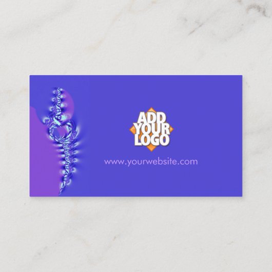 PurBLuE名刺 名刺 (裏面)