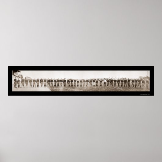 Purdue Football Team写真1913 ポスター (正面)