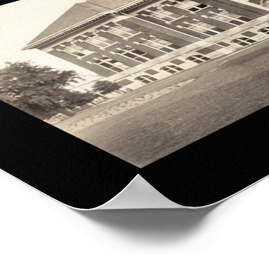 Purdue South Campus写真1913 ポスター (角)