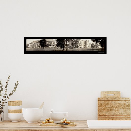 Purdue South Campus写真1913 ポスター (キッチン)