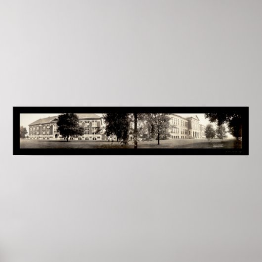 Purdue South Campus写真1913 ポスター (正面)