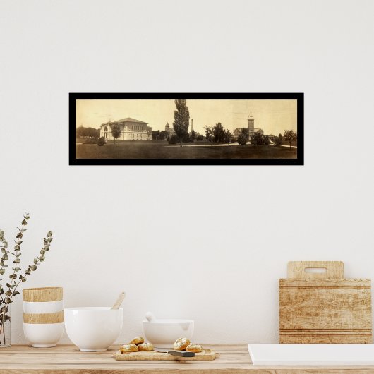 Purdue University IN写真1904 ポスター (キッチン)