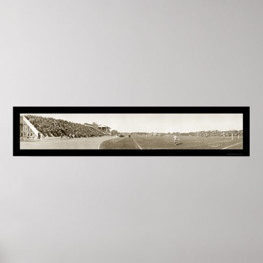 Purdue Wabash Football Photo 1913 ポスター (正面)