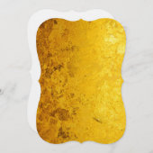 PURE金ゴールドパターン/金ゴールドリーフ+テキスト (正面/裏面)