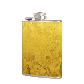 PURE金ゴールドパターン/金ゴールドリーフ フラスク (左)