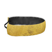 PURE金ゴールドリーフのパターン+テキスト/写真 アスレチックヘッドバンド (左)