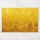 PURE金ゴールドリーフのパターン+テキスト/写真 フードラベル (シングルラベル)