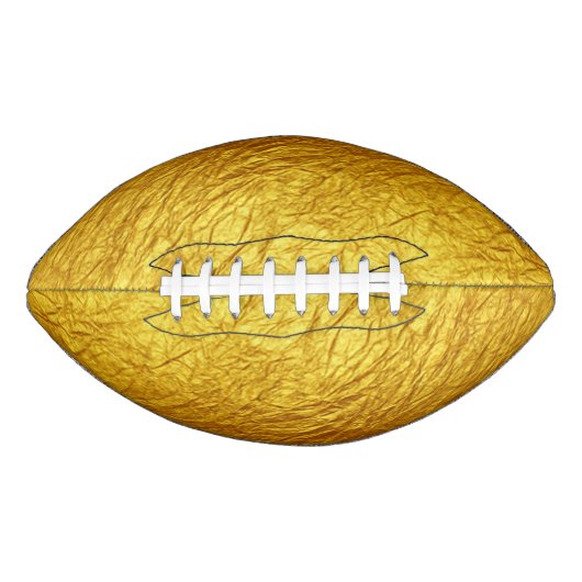 PURE金ゴールド紙パターン+テキスト/写真 アメリカンフットボール (正面)