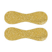 PURE金ゴールド(ばちゃばちゃ)跳ねるパターン+テキスト/写真 野球ボール (パネル)