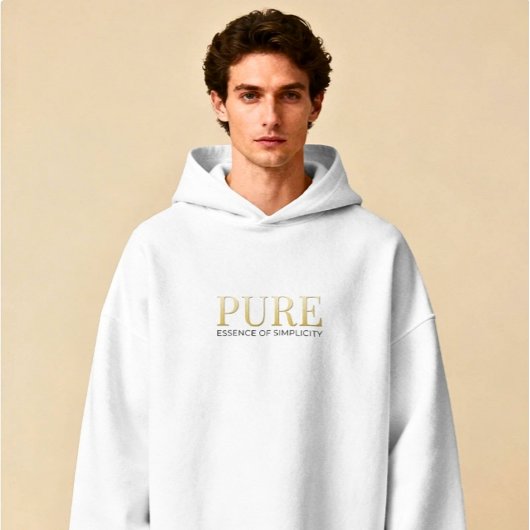 pure aesthetic minimalist Hoodie luxury minimal パーカ