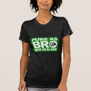 Pure as bro、ニュージーランド、KIWI Tシャツ