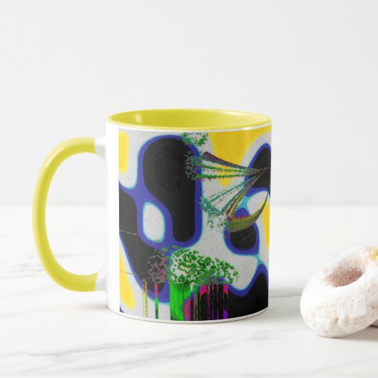"Pure Contemporary" (11oz.) Combo Coffee Mug マグカップ (ドーナツ)