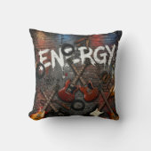 Pure Energy: Rock 'n' Roll Electric Guitar クッション (正面)