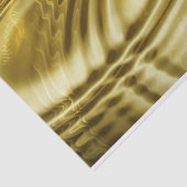 PURE GOLDEN WAVESソフトパターン+あなたのテキスト/写真 薄葉紙 (詳細)