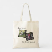 Pure Love Pet Lover Custom Tote Bag トートバッグ (裏面)
