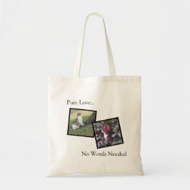 Pure Love Pet Lover Custom Tote Bag トートバッグ