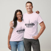 Pure North: トロント スカイライン アパレル Tシャツ (ユニセックス)