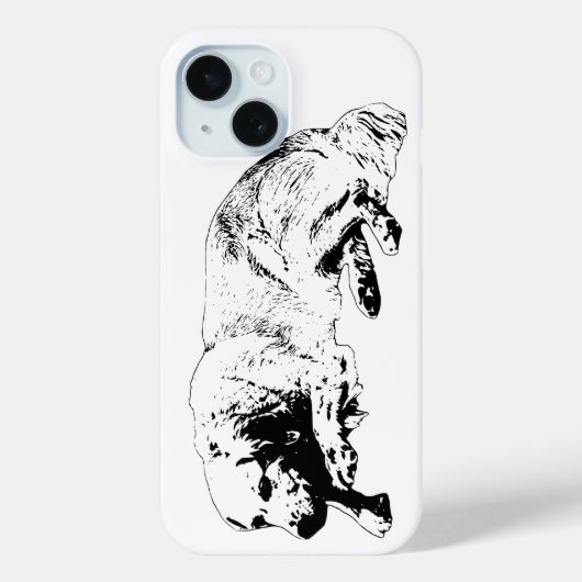 Pure Outline Steadiness Brings Clarity  Case-Mate iPhoneケース (裏面)