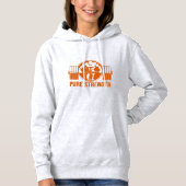 Pure Strength Logo Powerlifting - Édition Dorée Vê パーカ (正面)