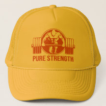 Pure Strength Powerlifting Logo – Gold Edition Gym