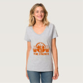 Pure Strength Powerlifting Logo – Gold Edition Gym Tシャツ (正面フル)