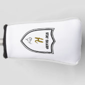 Pure Swing – Minimal Golf Motivation Collection ゴルフヘッドカバー (正面)