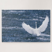 Pure White Soaring ジグソーパズル (横)