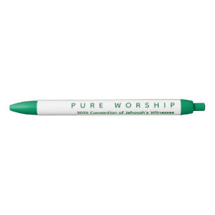 Pure Worship 2025大会 JWペン 黒ボールペン