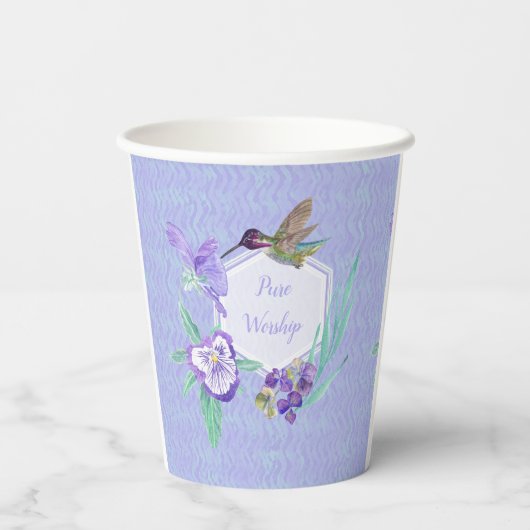 Pure Worship JW convention 紙コップ (裏面)