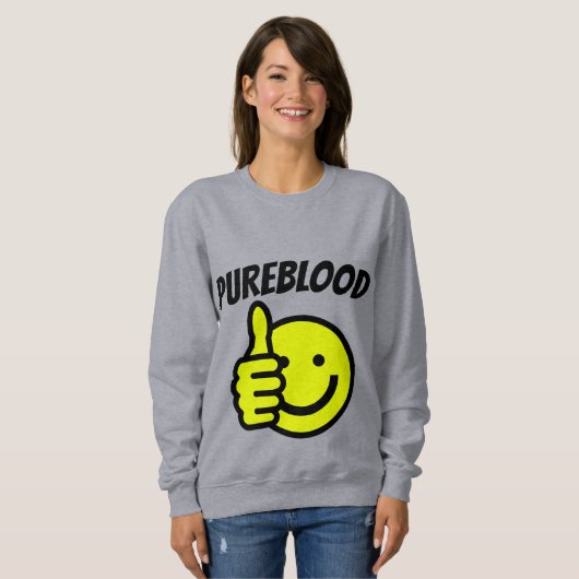 PUREBLOOD予防接種を受けていないTシャツTシャツ スウェットシャツ (正面フル)