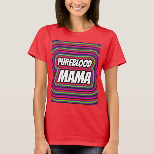 PUREBLOOD MAMA MOM Tシャツティー Tシャツ (正面)