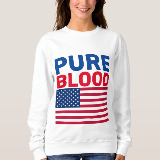 PUREBLOOD UNVACCINATED T-SHIRTS TEES スウェットシャツ (正面)