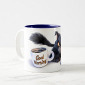 Purect Cupで一日をスタート：おはようございます！ ツートーンマグカップ (正面左)