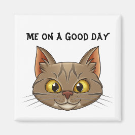 Purectricly Peace：猫顔 マグネット