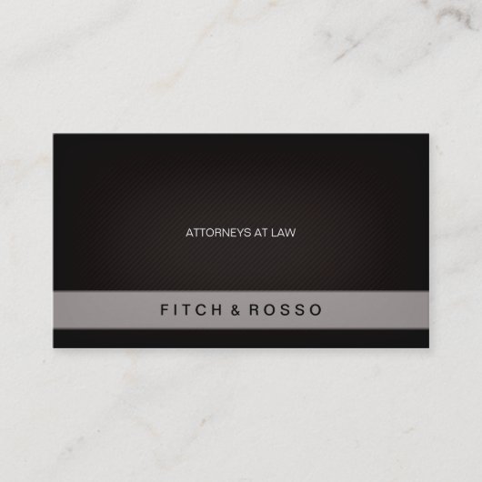 PurePro No16 Corpのストライプ 名刺 (正面)