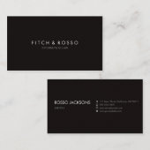 PurePro No18パステルストライプ 名刺 (正面/裏面)