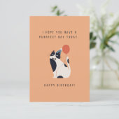 Purfect日誕生日カード (スタンド正面)