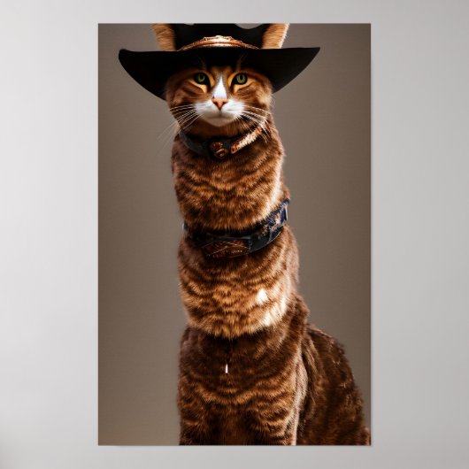 Purfect Cowboy: Feline Frontier Adventure ポスター (正面)