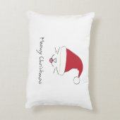 Purfect Meowyのクリスマスの装飾用クッションのクリスマスのプレゼント アクセントクッション (裏面(縦))