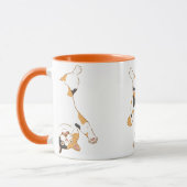 Purfect Sip: Brown Cat Mug for猫好き マグカップ (左)