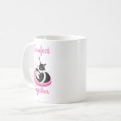 Purfect Togetherかわいい猫バレンタインデーコーヒーマグ コーヒーマグカップ (正面左)