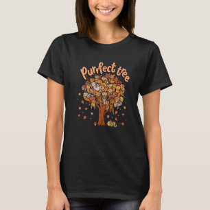 Purfect Tree Kittens Family Of Cats秋シーズンL Tシャツ