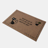 Purfect Welcome: Cat-Themed Doormat ドアマット (アングル)